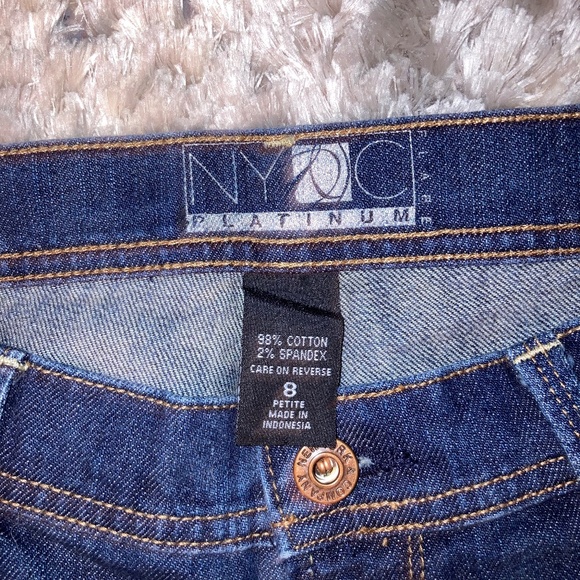 NYC Platinum jeans size 8 - Picture 3 of 3